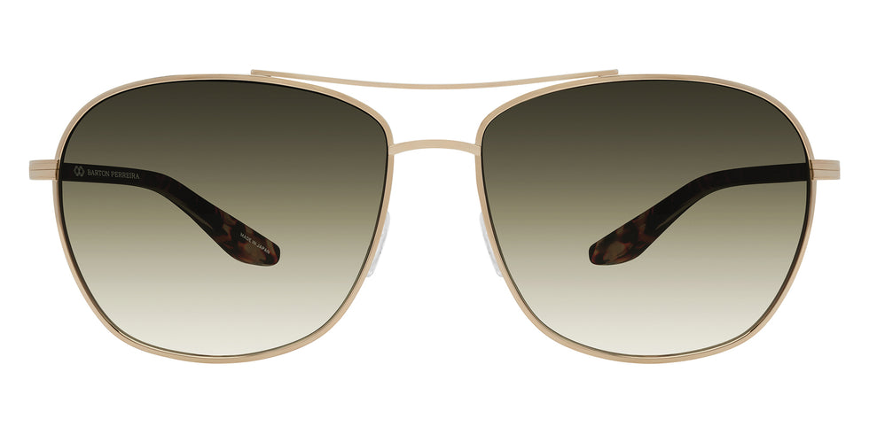 Barton Perreira® Sully BRP SULL5903K - Gold/Crystal/Heroine Chic/Olive Gradient (AR) Sunglasses