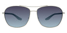 Barton Perreira® Sully BRP SULL5905K - Platinum/Alabaster/Aegean Gradient (AR) Sunglasses