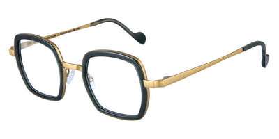 NaoNed® Bruneg NAO Bruneg 55VTA 45 - Transparent Green / Matte Light Khaki Eyeglasses