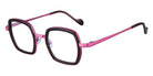 NaoNed® Bruneg NAO Bruneg 82BC 45 - Brun Crème / Rose Bonbon Foncé Eyeglasses
