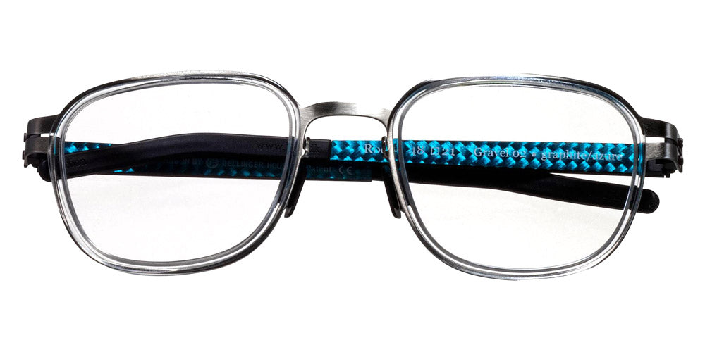 BLAC® ROCKS BLAC ROCKS GRAVEL-02-GP 48 - Grey / Grey 1 Eyeglasses