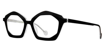 L.A.Eyeworks® BUCATINI LA BUCATINI 232 51 - Black Freeze Eyeglasses