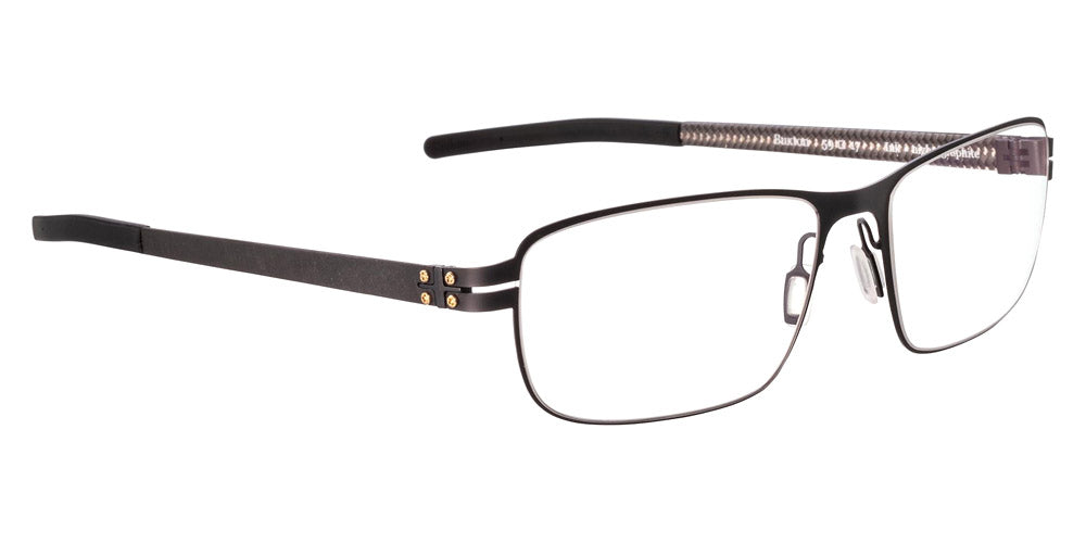 BLAC® BUXTON BLAC BUXTON INK NI 59 - Black / Black 2 Eyeglasses