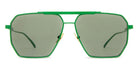 Bottega Veneta® BV1012S BV1012S 006 60 - Green / Green Sunglasses