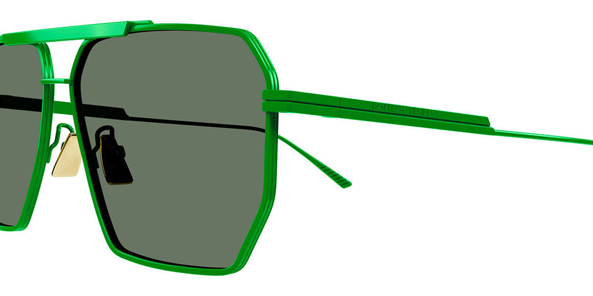 Bottega Veneta® BV1012S BV1012S 006 60 - Green / Green Sunglasses