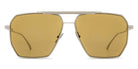 Bottega Veneta® BV1012S BV1012S 007 60 - Silver / Brown Sunglasses