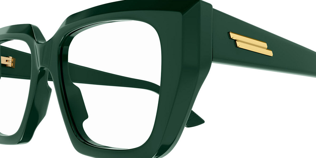 Bottega Veneta® BV1032O BV1032O 006 52 - Green Eyeglasses