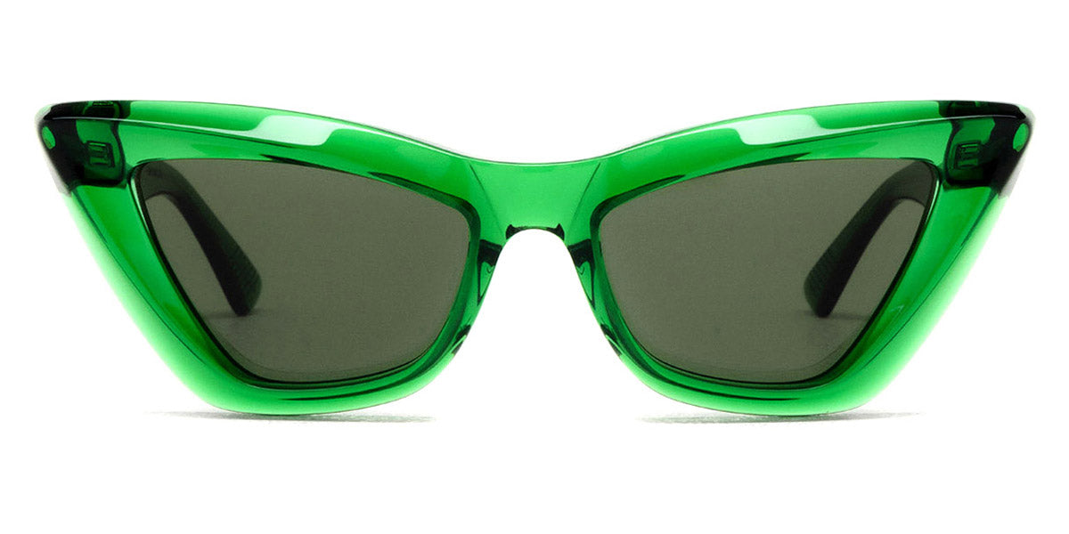 Bottega Veneta® BV1101S BV1101S 010 53 - Green / Green Sunglasses