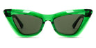Bottega Veneta® BV1101S BV1101S 010 53 - Green / Green Sunglasses
