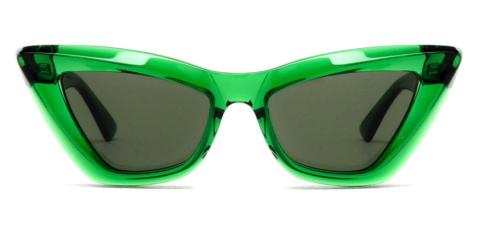 Bottega Veneta® BV1101S BV1101S 010 53 - Green / Green Sunglasses