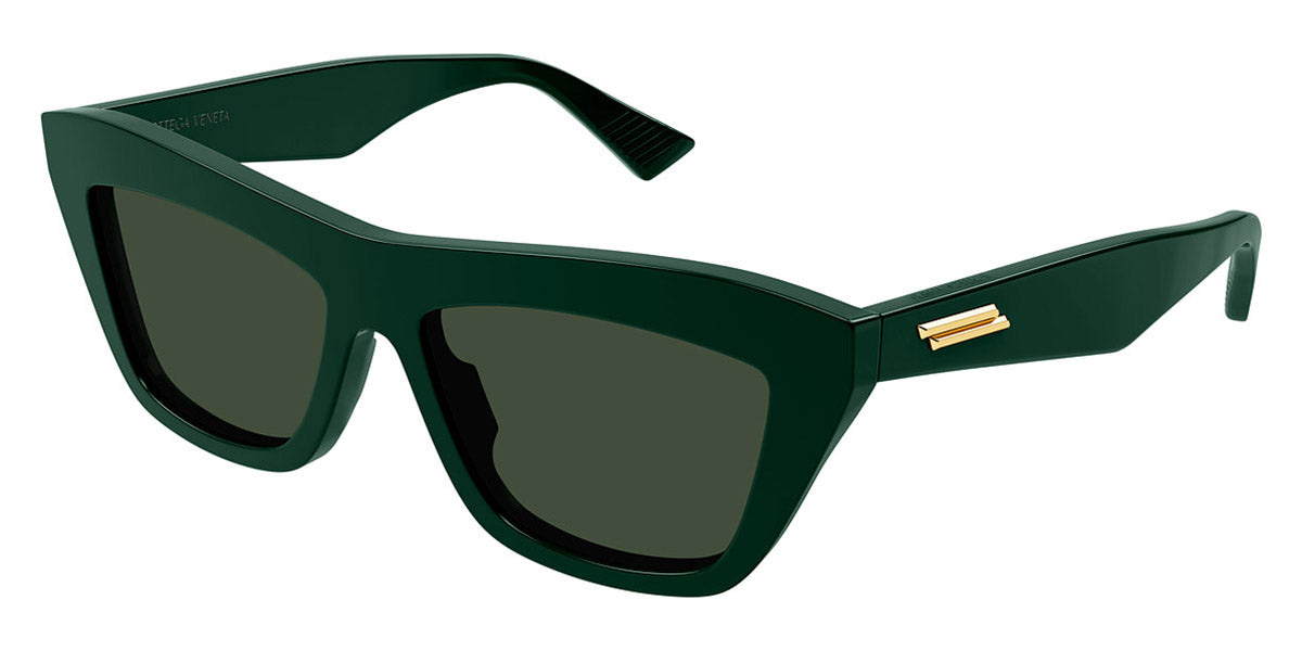 Bottega Veneta® BV1121S BV1121S 007 55 - Green / Green 7 Sunglasses