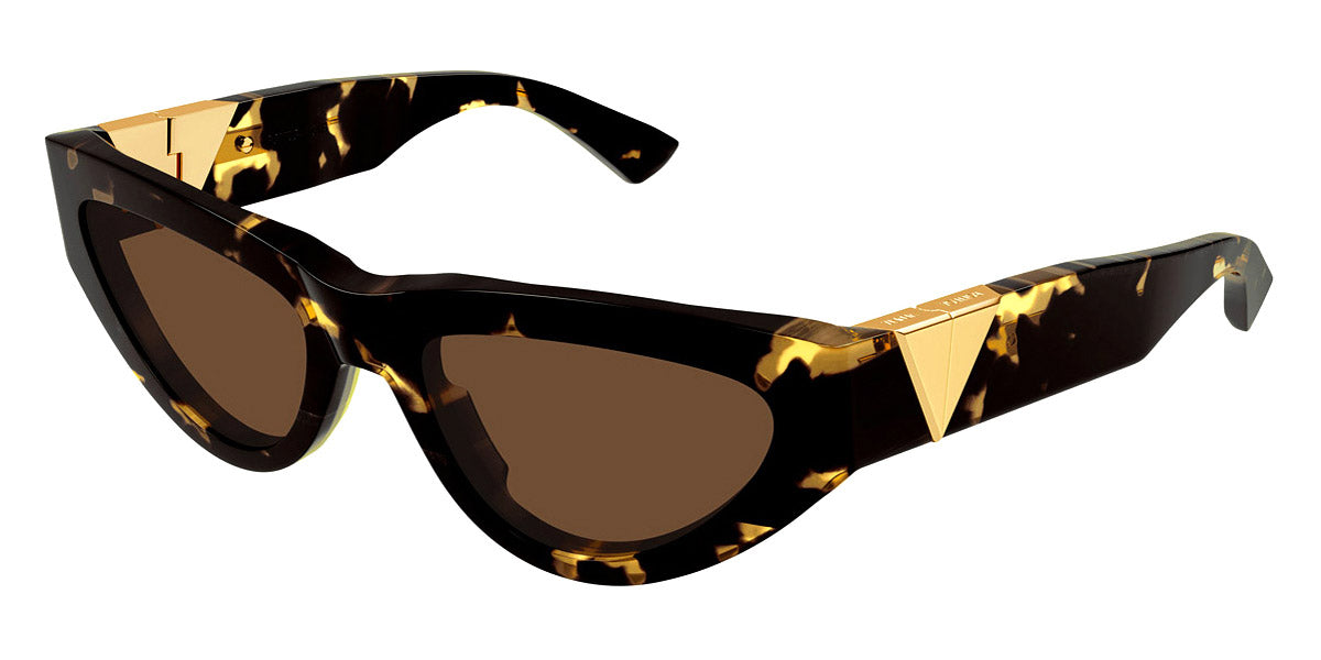 Bottega Veneta® BV1176S BV1176S 002 55 - Havana/Brown Sunglasses