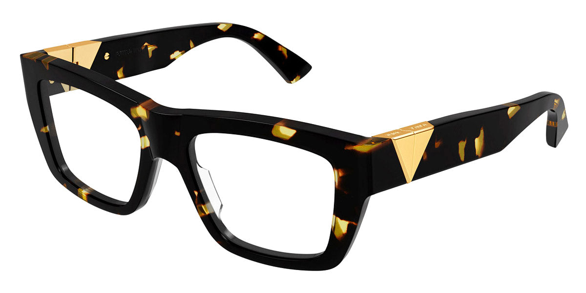 Bottega Veneta® BV1180O BV1180O 002 52 - Havana/Transparent Eyeglasses