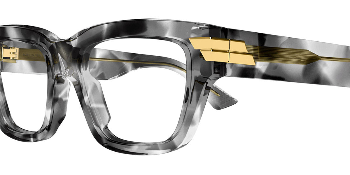 Bottega Veneta® BV1190O BV1190O 009 52 - Havana/Transparent Eyeglasses