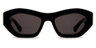 Bottega Veneta® BV1221S BV1221S 001 54 - Black / Gray Sunglasses