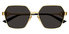 Bottega Veneta® BV1224S BV1224S 002 57 - Gold / Grey Sunglasses