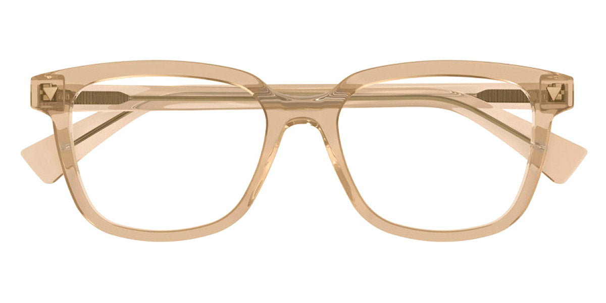 Bottega Veneta® BV1229OA BV1229OA 007 52 - Brown/Transparent Eyeglasses
