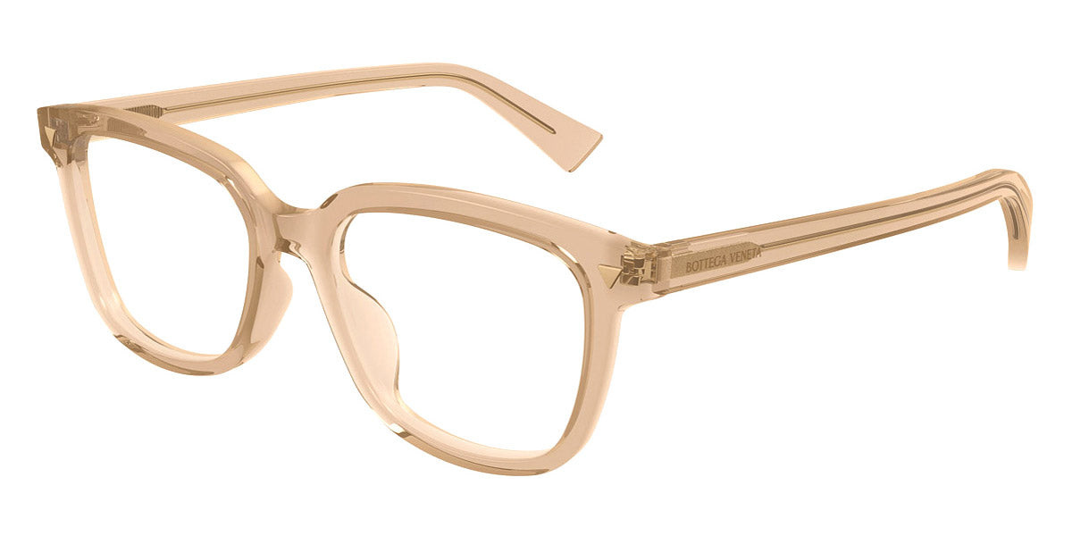 Bottega Veneta® BV1229OA BV1229OA 007 52 - Brown/Transparent Eyeglasses