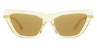 Bottega Veneta® BV1241S BV1241S 004 54 - Yellow / Yellow Sunglasses