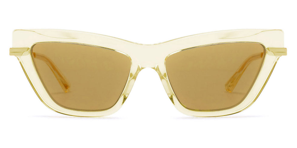 Bottega Veneta® BV1241S BV1241S 004 54 - Yellow / Yellow Sunglasses
