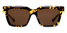 Bottega Veneta® BV1242S BV1242S 002 53 - Havana / Brown Sunglasses