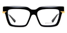 Bottega Veneta® BV1243O BV1243O 001 53 - Gold / Black Eyeglasses
