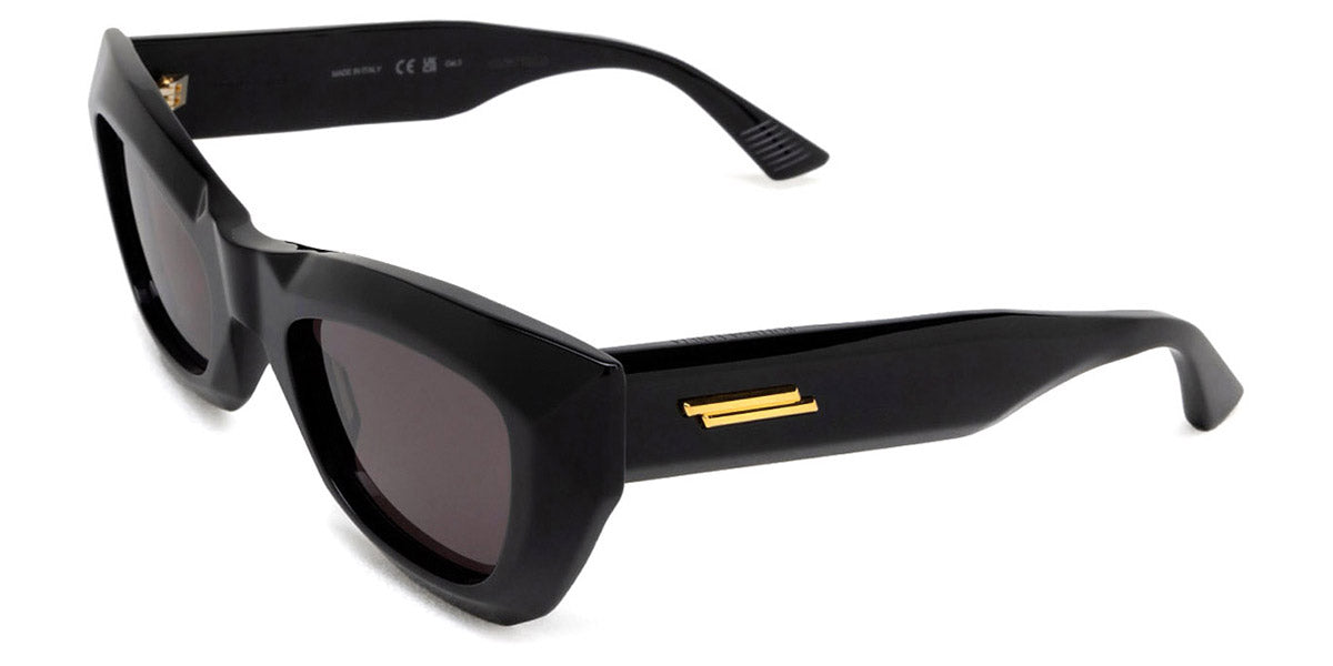 NEW BOTTEGA VENETA SUNGLASSES BV1251S 001 BLACK WOMEN EYEWEAR Bottega Veneta BV1250S 001 Sunglasses - US main image 4