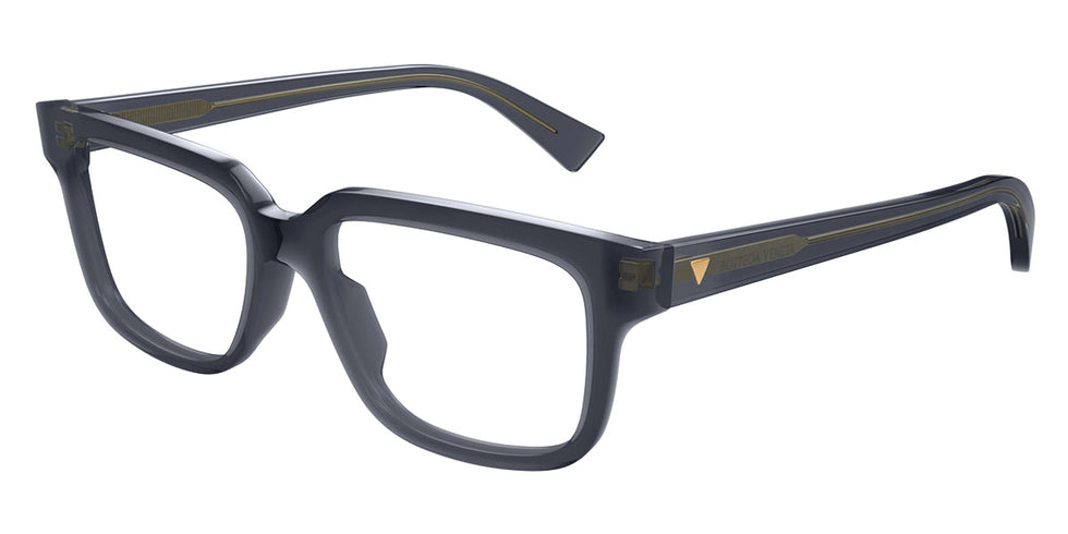 Bottega Veneta® BV1256O BV1256O 011 56 - Grey/Transparent Eyeglasses