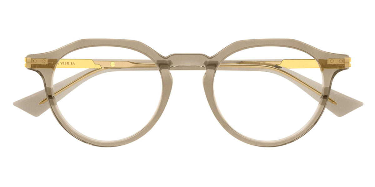 Bottega Veneta® BV1263O BV1263O 006 48 - Brown/Transparent Eyeglasses