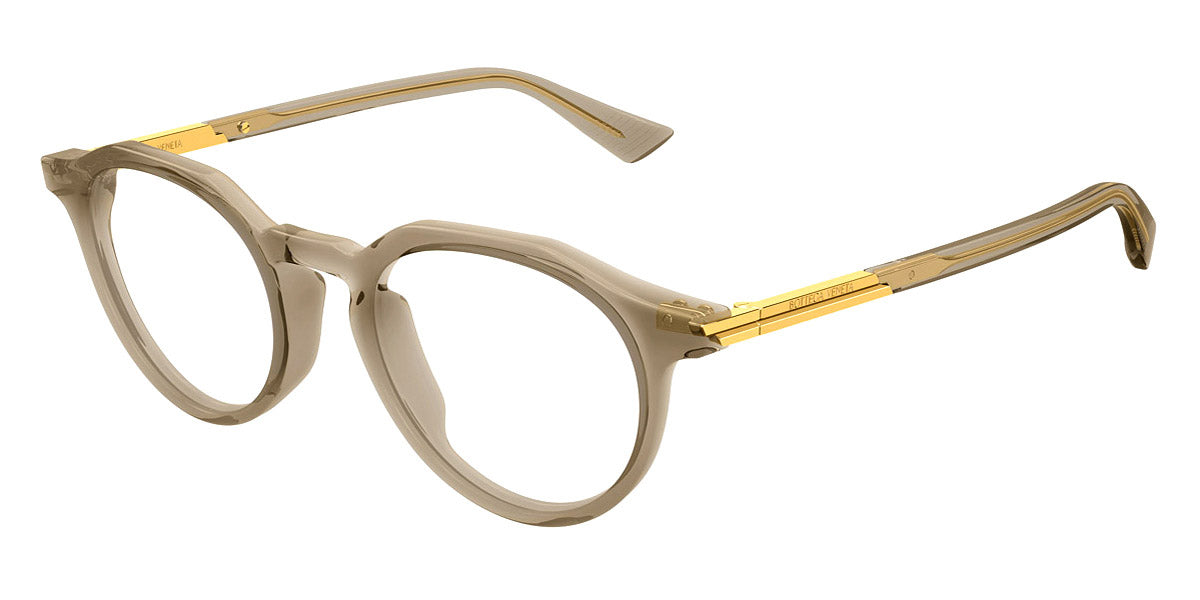 Bottega Veneta® BV1263O BV1263O 006 48 - Brown/Transparent Eyeglasses