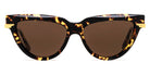 Bottega Veneta® BV1265S BV1265S 002 54 - Havana / Brown Sunglasses