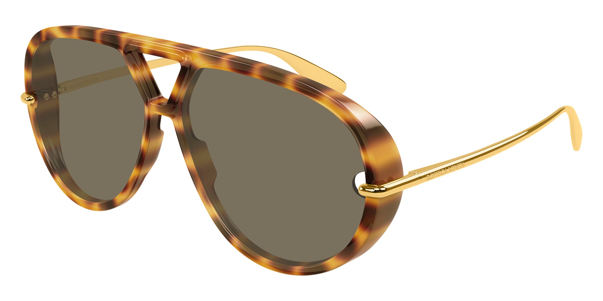 Bottega Veneta® BV1274S BV1274S 005 63 Sunglasses - 005-Havana