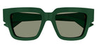 Bottega Veneta® BV1276S BV1276S 003 52 - Green / Green Sunglasses