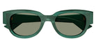 Bottega Veneta® BV1278SA BV1278SA 003 52 - Green / Green Sunglasses