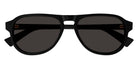 Bottega Veneta® BV1292S BV1292S 001 55 - Black / Grey Sunglasses