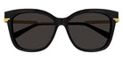 Bottega Veneta® BV1296SA BV1296SA 001 57 - Black/Grey sunglasses