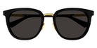Bottega Veneta® BV1298SA BV1298SA 001 55 - Black/grey sunglasses