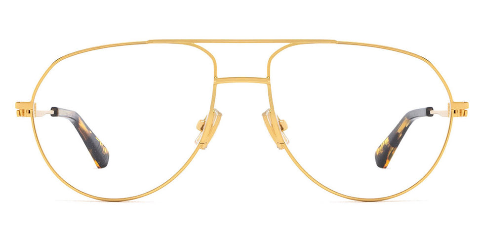 Bottega Veneta® BV1302O BV1302O 001 57 - Gold Eyeglasses
