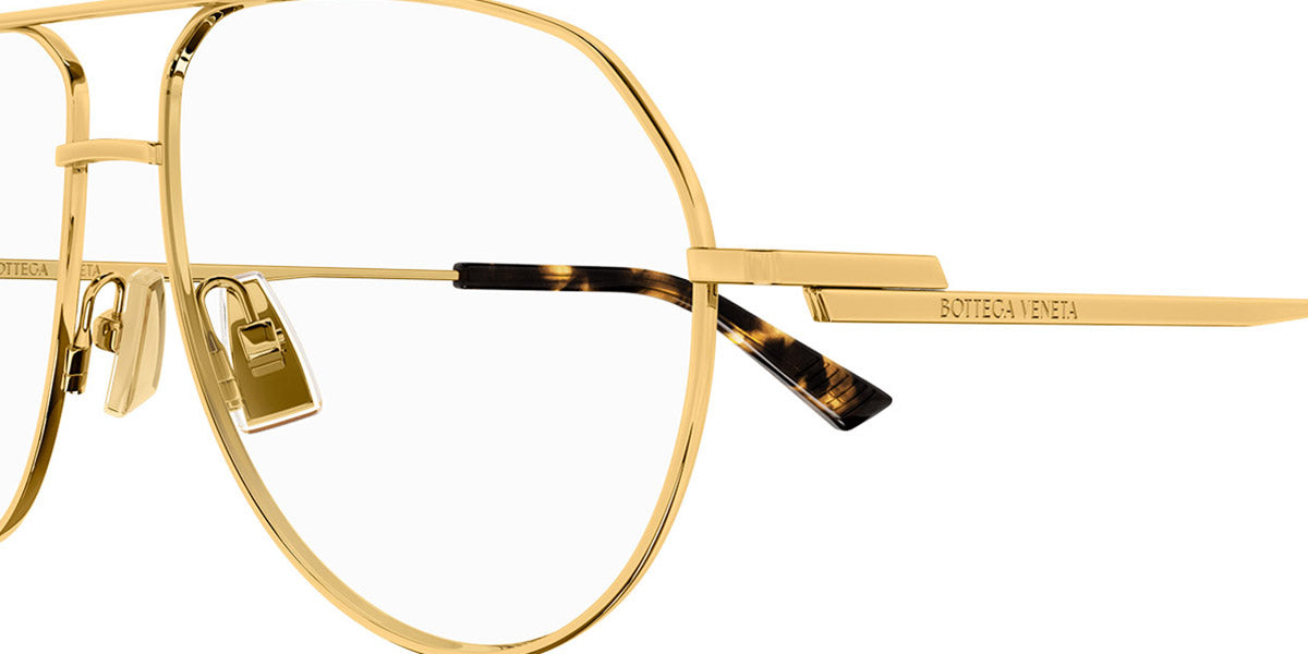 Bottega Veneta® BV1302O Aviator Eyeglasses - EuroOptica