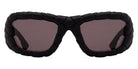 Bottega Veneta® BV1303S BV1303S 001 56 - Black / Grey Sunglasses