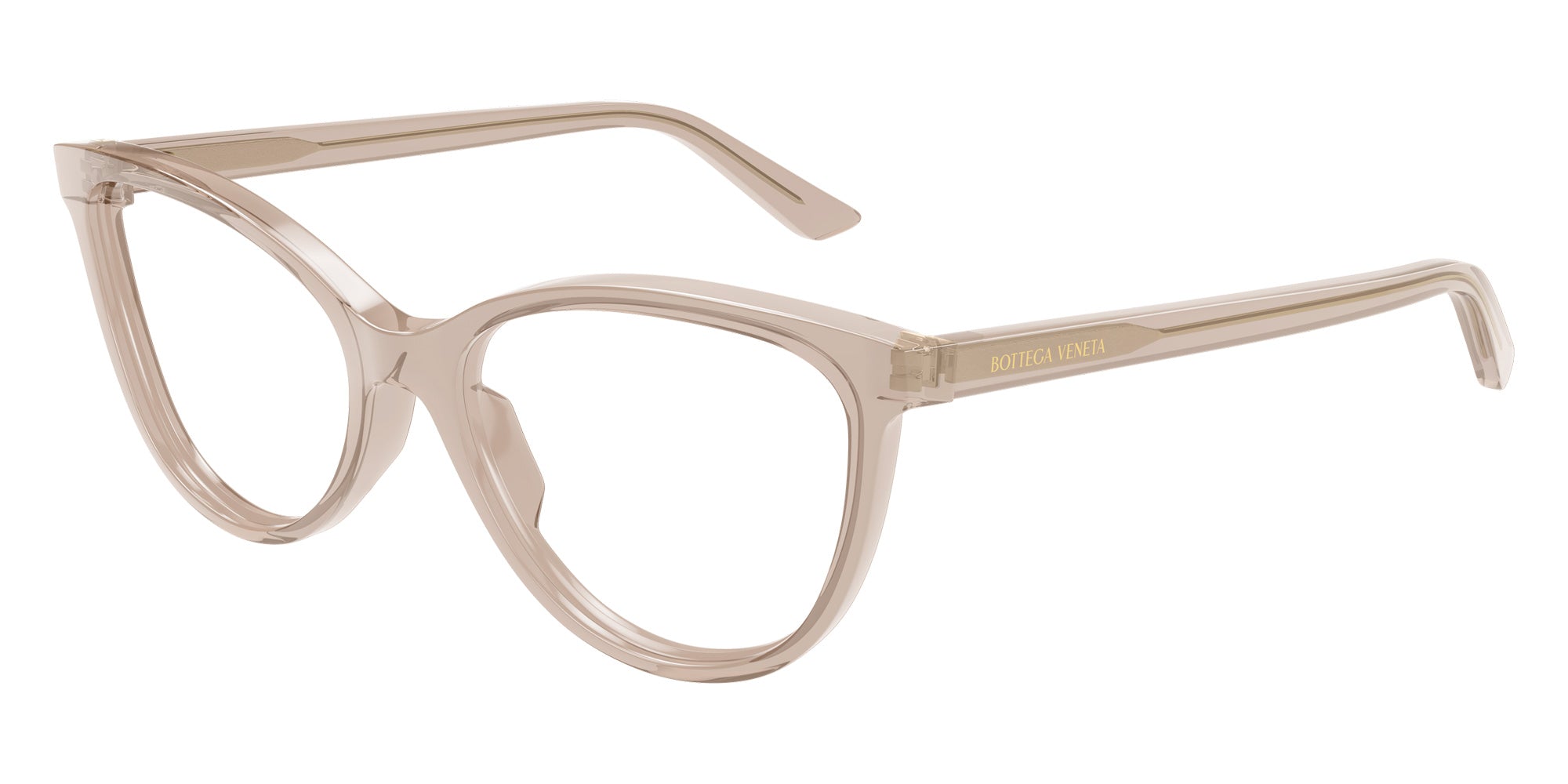 Bottega Veneta® BV1313O BV1313O 013 55 Eyeglasses - 013-Brown