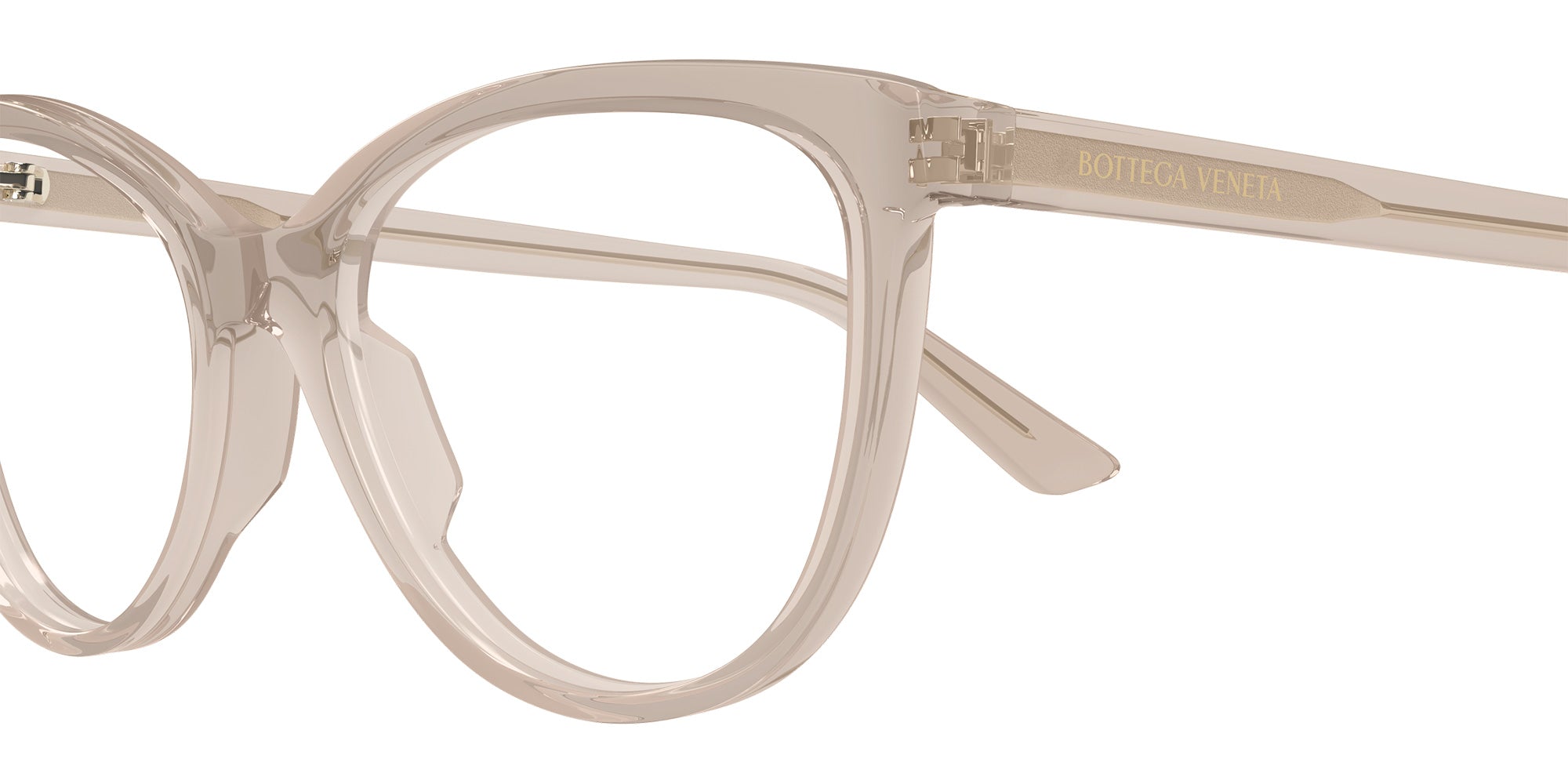 Bottega Veneta® BV1313O BV1313O 013 55 Eyeglasses - 013-Brown
