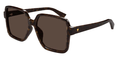 Bottega Veneta® BV1317SK BV1317SK 002 59 - Havana/Brown Sunglasses