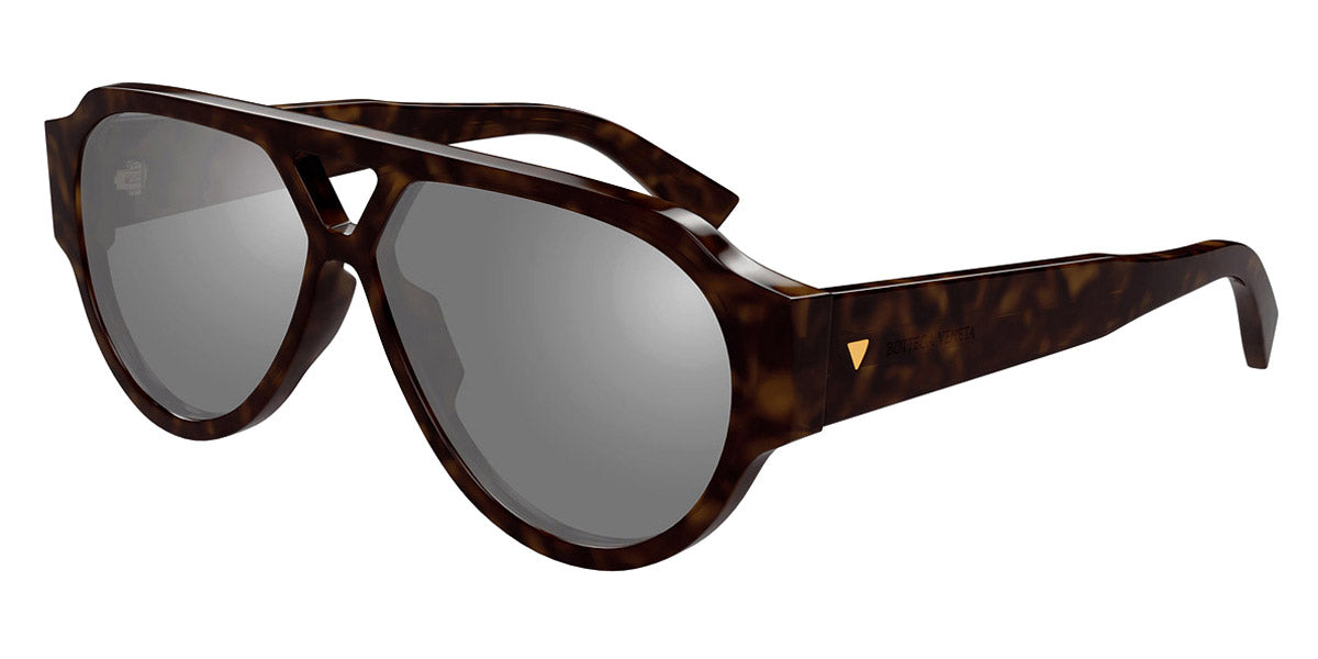 Bottega Veneta® BV1318S BV1318S 002 59 - Havana/Grey Sunglasses