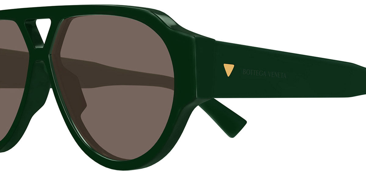Bottega Veneta® BV1318S BV1318S 003 59 - Green/Brown Sunglasses
