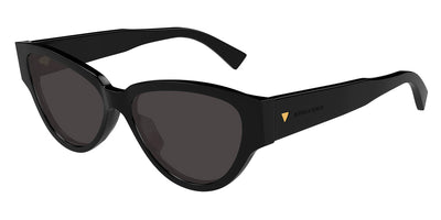 Bottega Veneta® BV1319S BV1319S 001 56 - Black/Grey Sunglasses