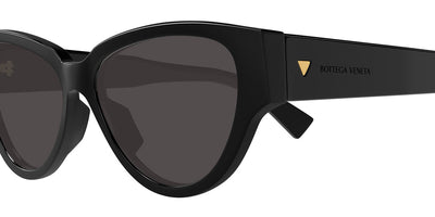 Bottega Veneta® BV1319S BV1319S 001 56 - Black/Grey Sunglasses