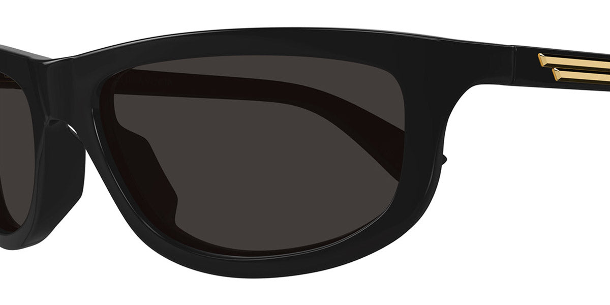 Bottega Veneta® BV1327S BV1327S 001 58 - Black/Grey Sunglasses