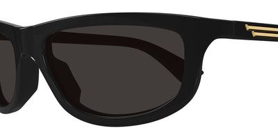 Bottega Veneta® BV1327S BV1327S 001 58 - Black/Grey Sunglasses