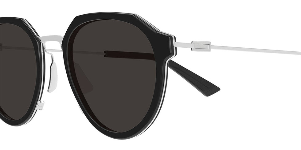 Bottega Veneta® BV1331S BV1331S 001 50 - Black/Grey Sunglasses